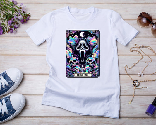 Halloween - Ghost Face - TShirt or Crewneck Sweatshirt