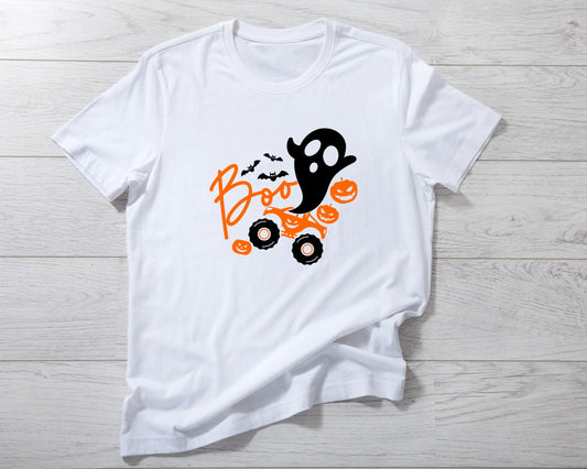 Halloween - Ghost BOO - TShirt or Crewneck Sweatshirt
