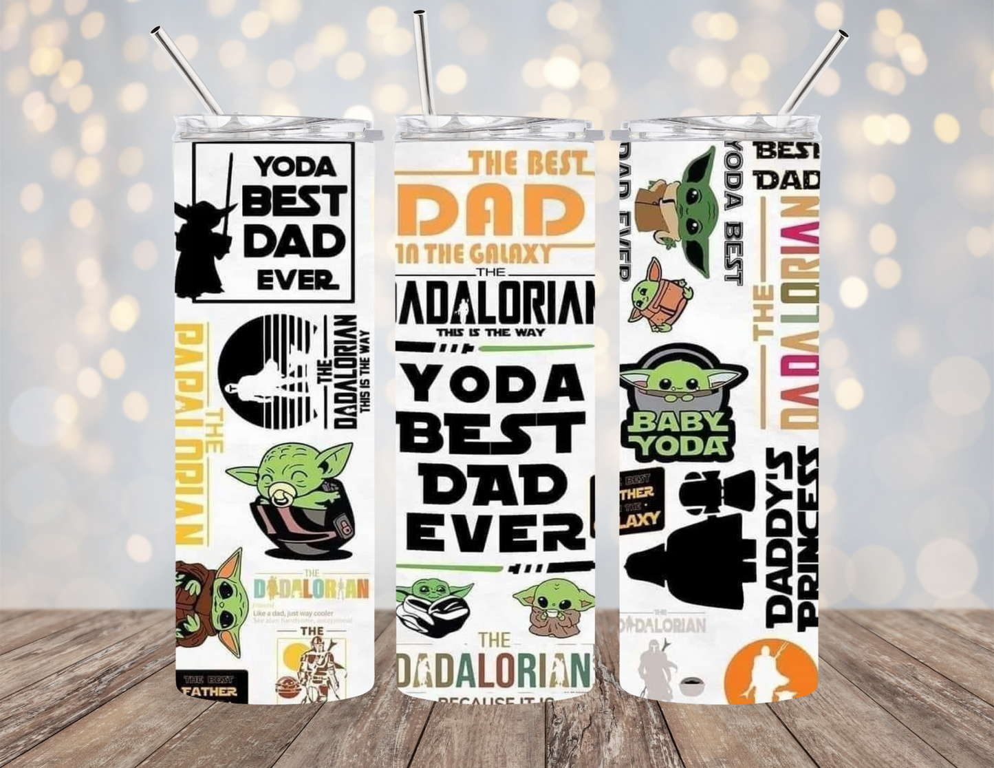 Yoda Best Dad - Tumbler