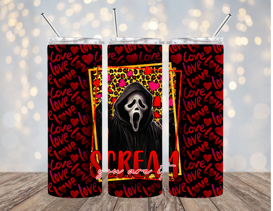 Scream Valentines - Tumbler